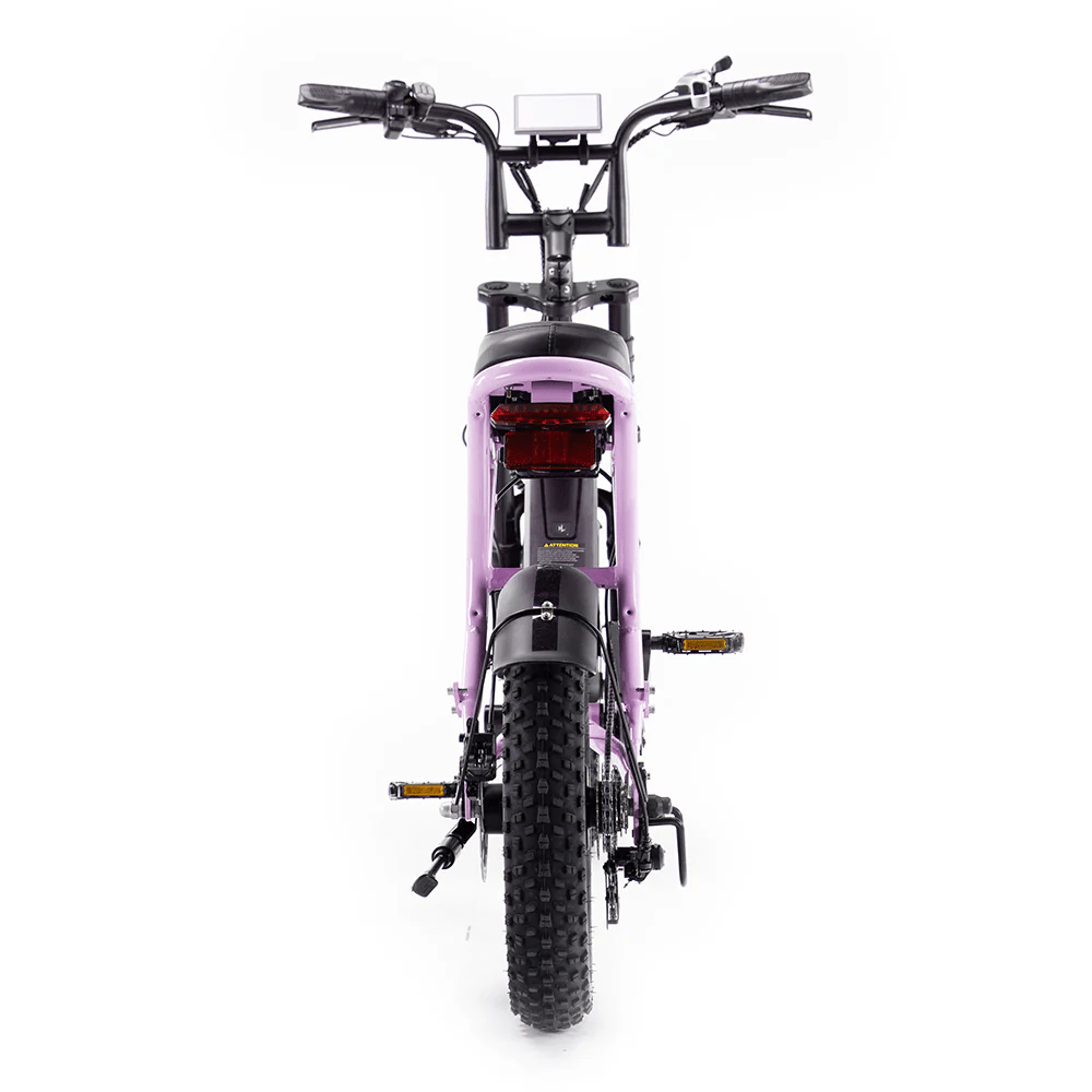 OUXI C80 Mini Fatbike - Roze - Hydraulische Remmen