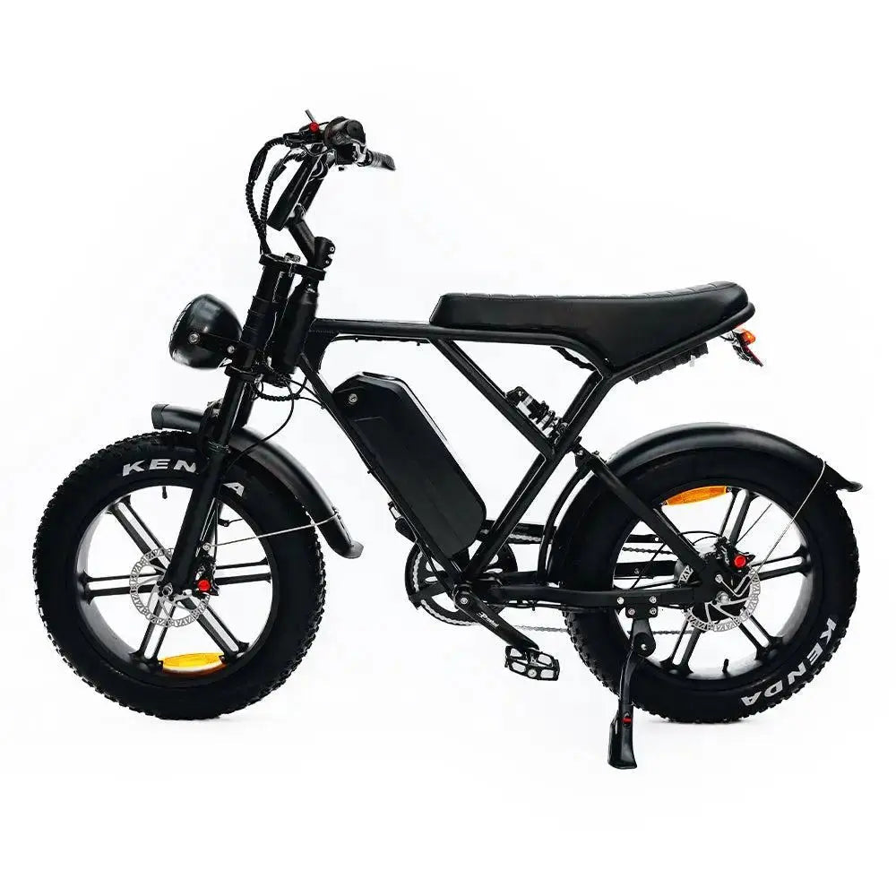 Ouxi H9 - Fatbike - Zwart