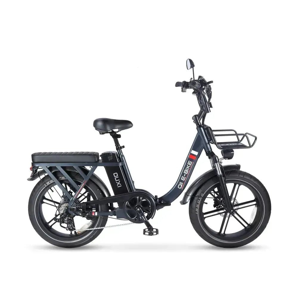 OUXI Q11 Elektrisch Vouwfiets Fatbike 20‑inch 250W Donkergrijs