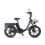 OUXI Q11 Elektrisch Vouwfiets Fatbike 20‑inch 250W Donkergrijs