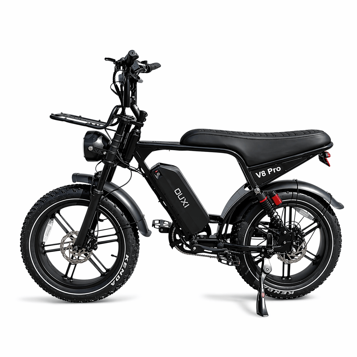 OUXI V8 Pro 24 Inch Fatbike - Zwart - Hydraulische Remmen