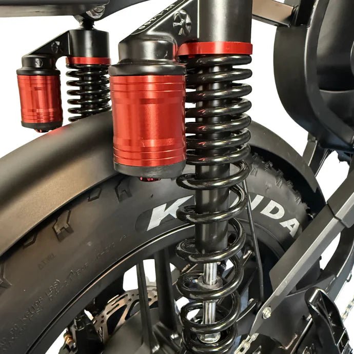 QM Wheels V29 Pro Fatbike Dubbele Accu Zwart