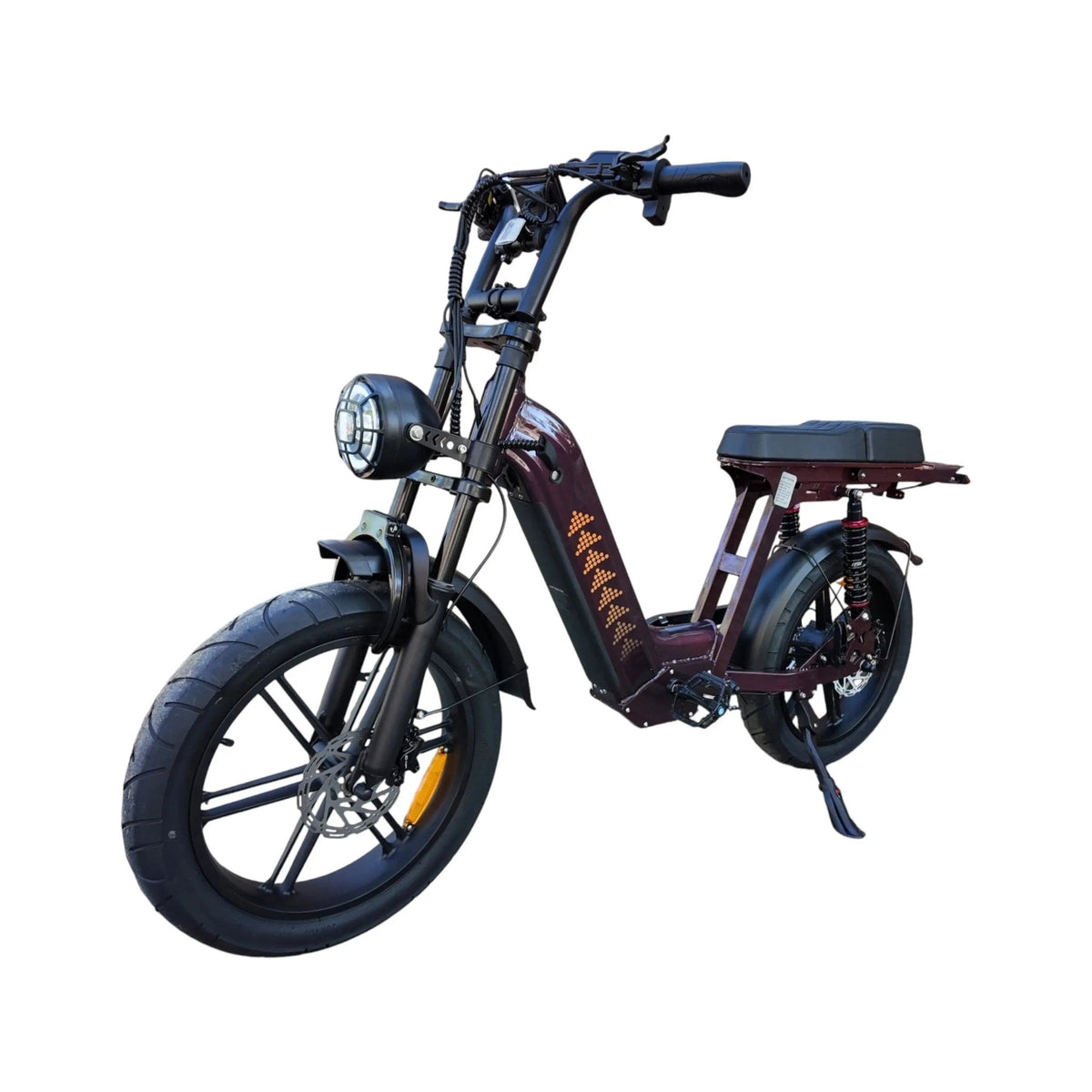 QmWheel D50 Elektrisch Fatbike 250W Paars