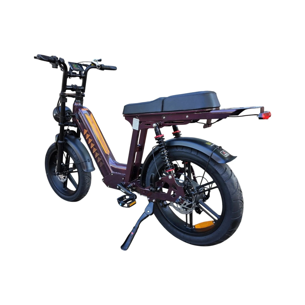 QmWheel D50 Elektrisch Fatbike 250W Paars