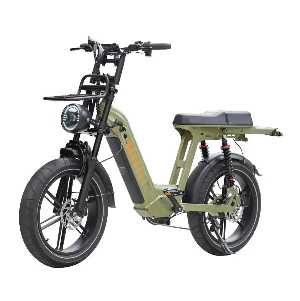 QmWheel D50 Fatbike - Groen
