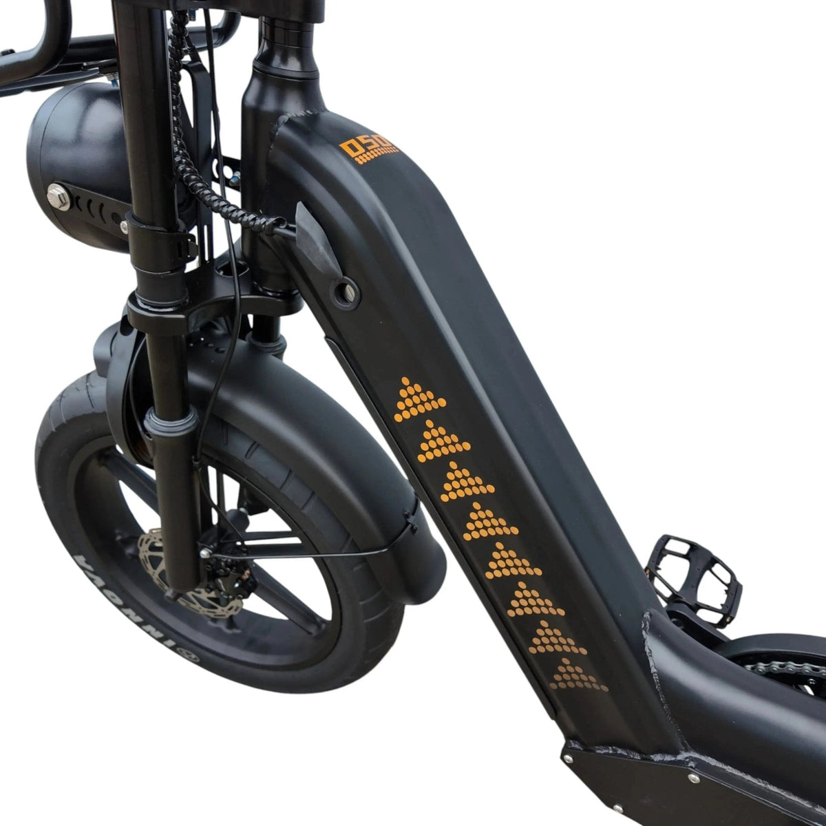 QmWheel D50 Fatbike Zwart
