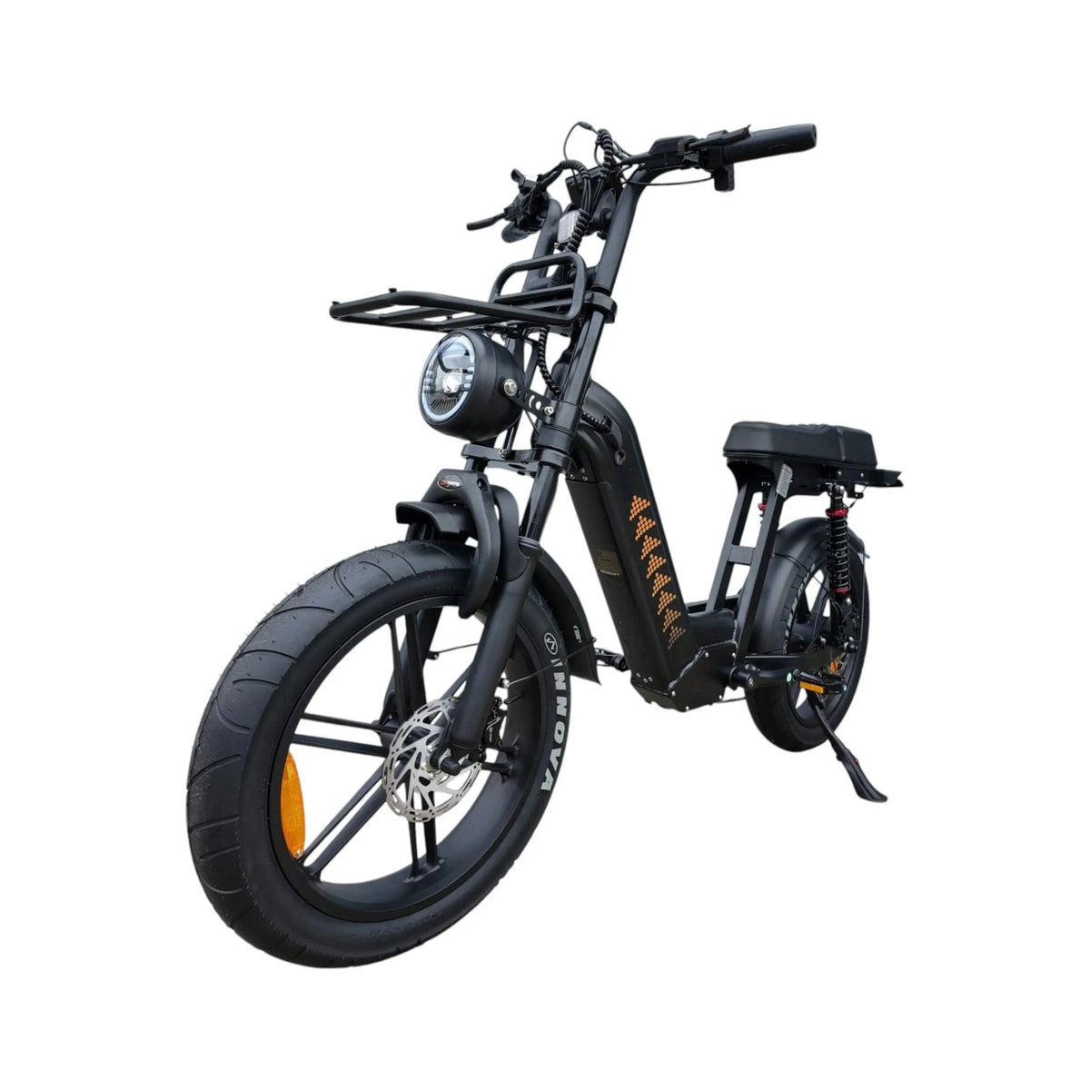 QmWheel D50 Fatbike Zwart