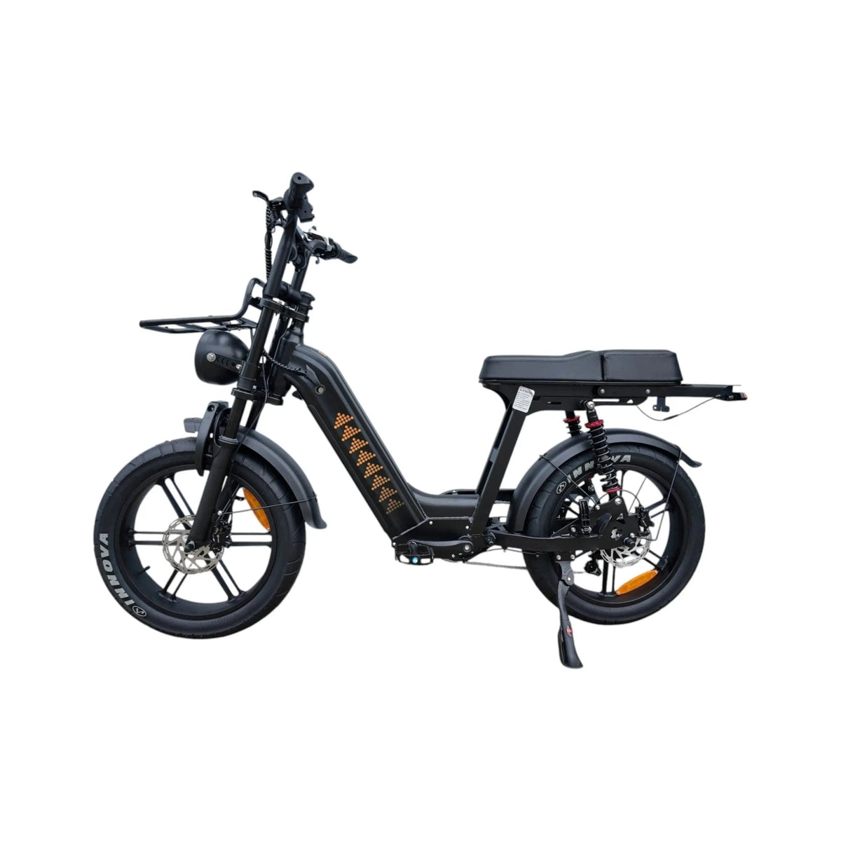 QmWheel D50 Fatbike Zwart