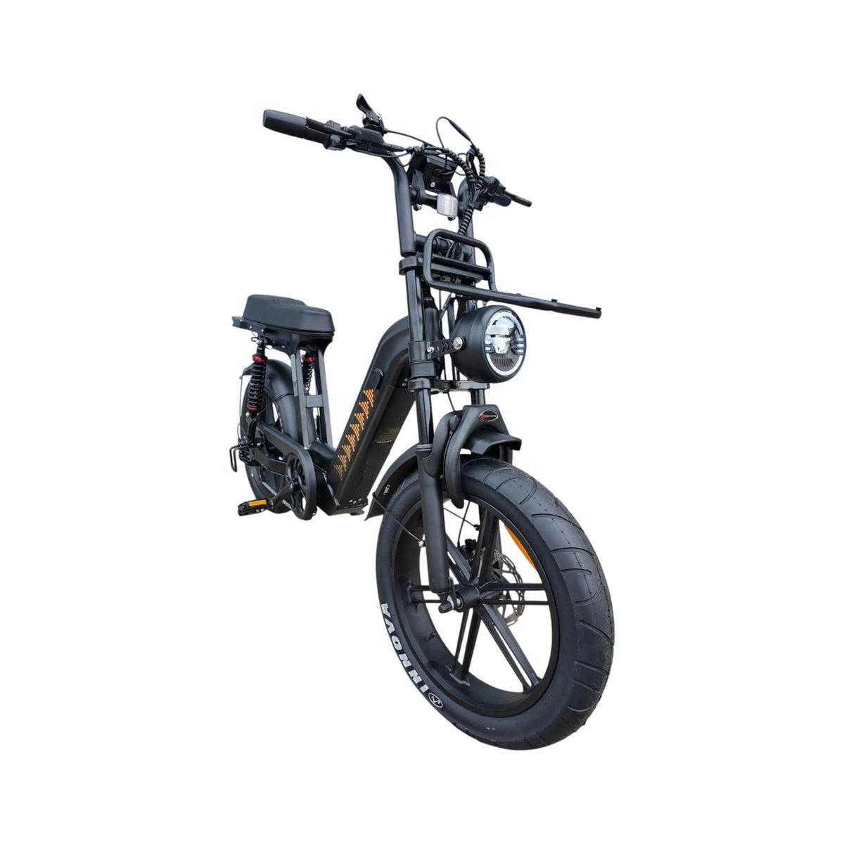 QmWheel D50 Fatbike Zwart
