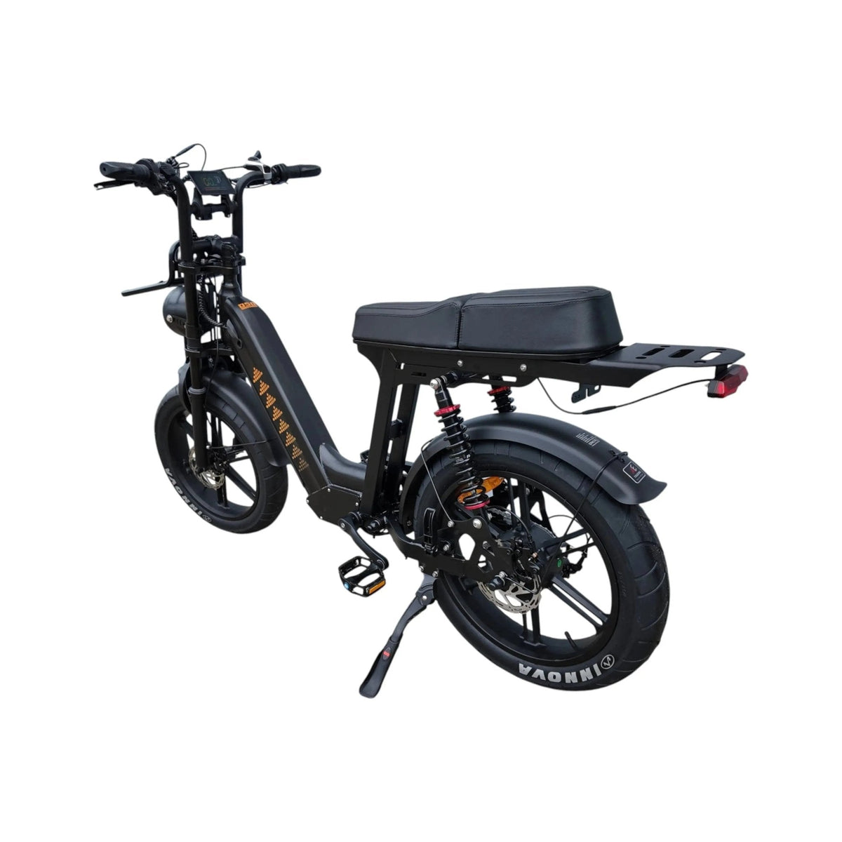 QmWheel D50 Fatbike Zwart