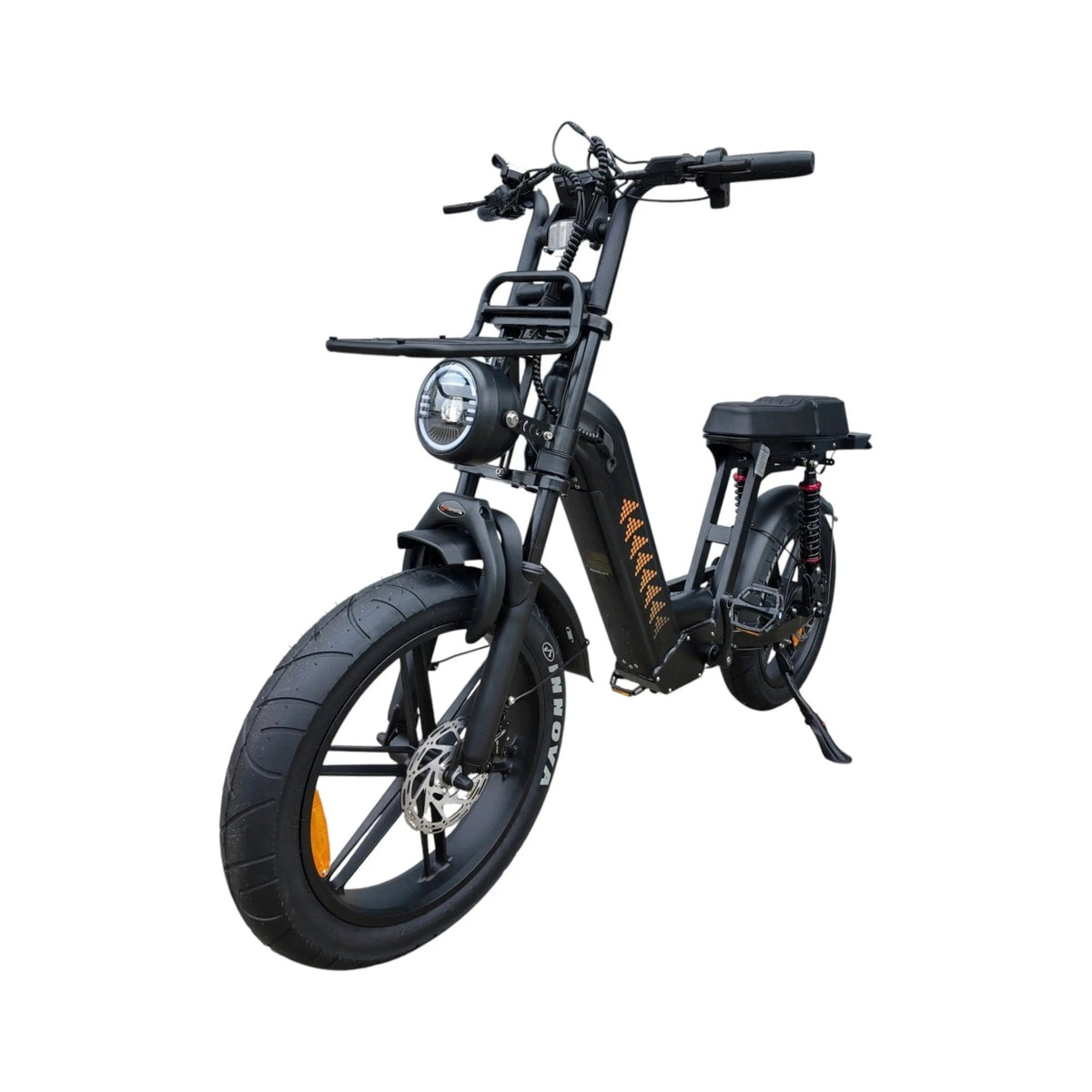 QmWheel D50 Fatbike Zwart