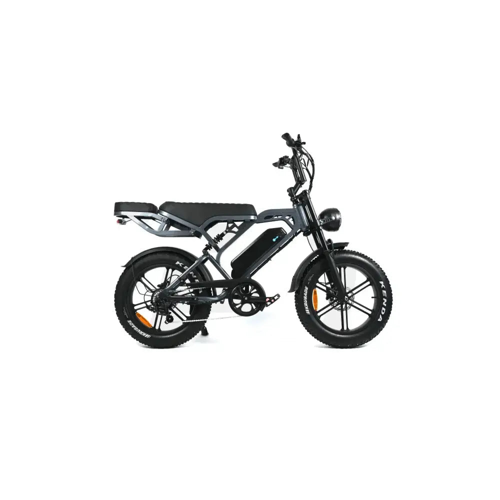 QMWheel V20 Pro 2026 fatbike donkergrijs