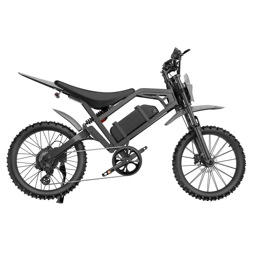 QMWHEELS V20 CROSS - ZWART