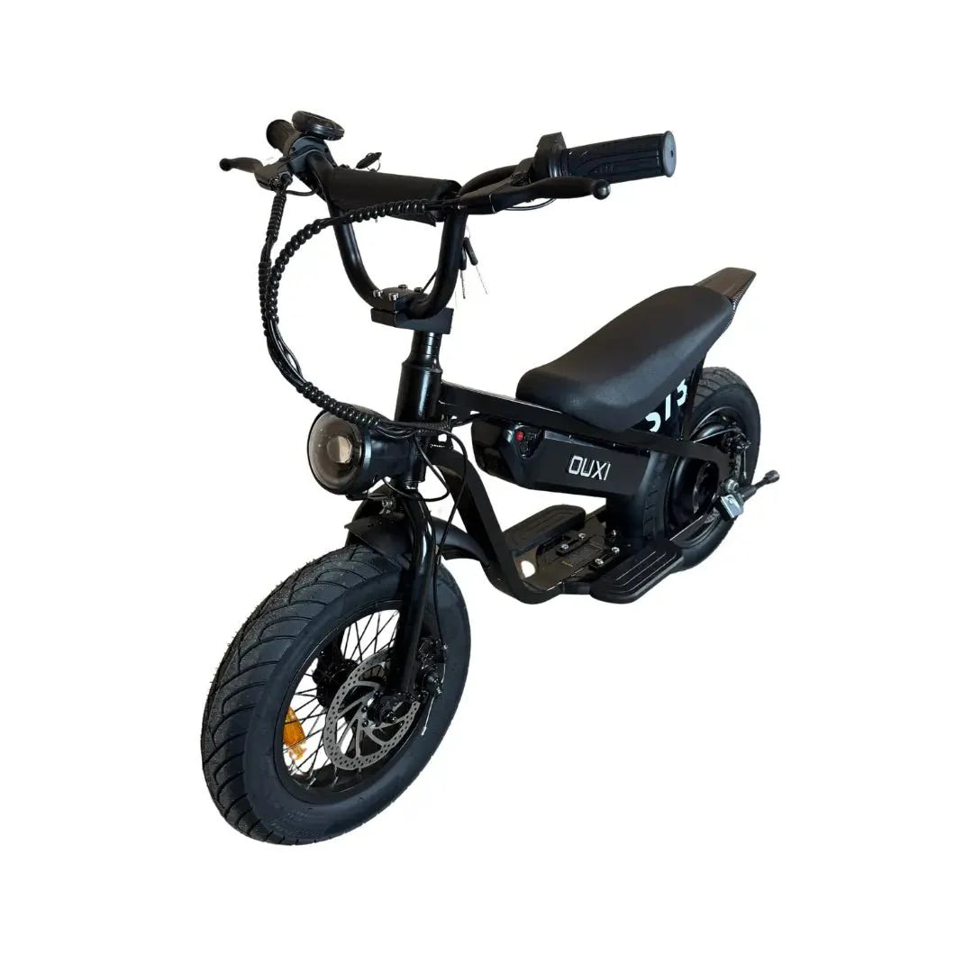 OUXI S73 Mini Elektrische Loopfiets 500W Krachtige Zwarte Off-Road Bike