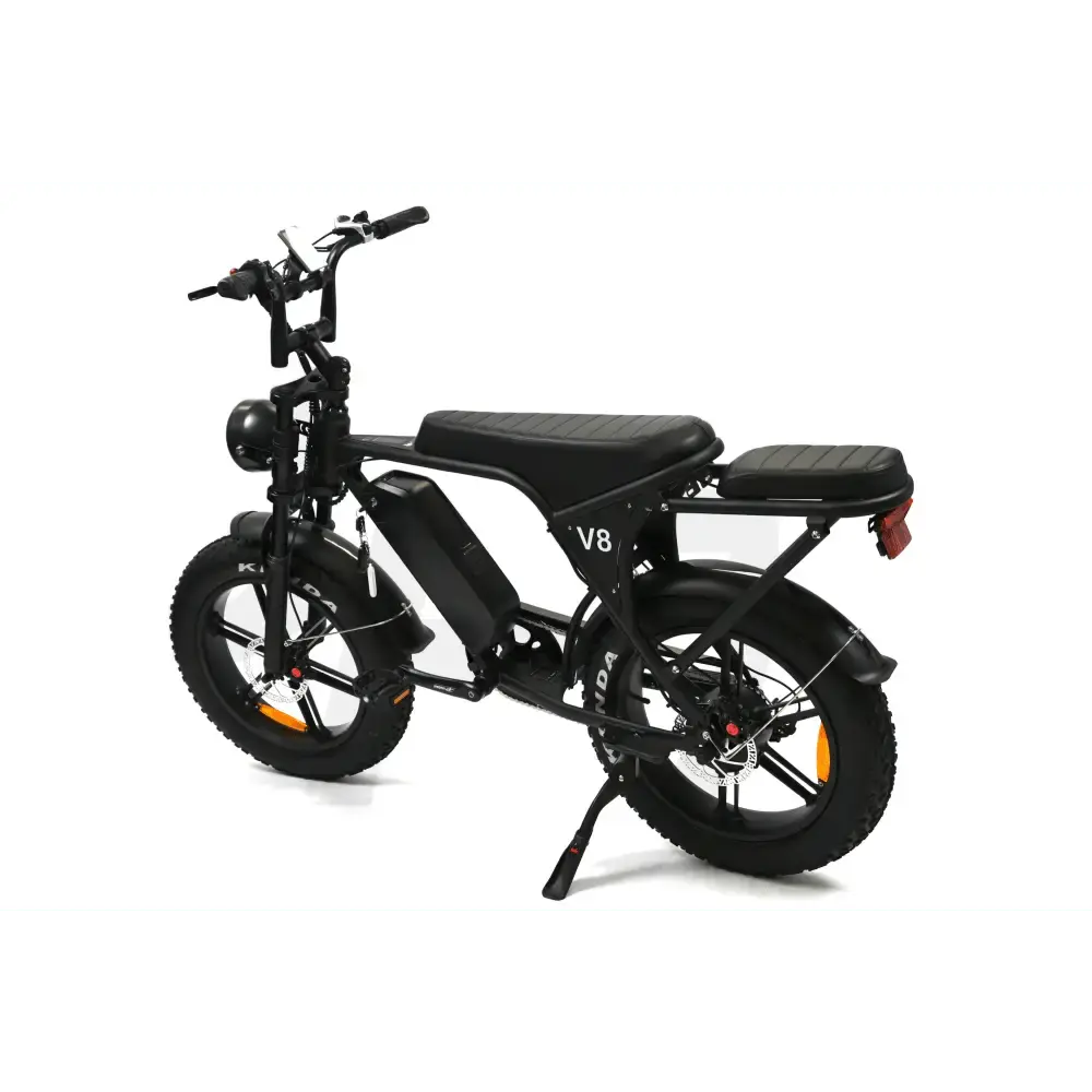 OUXI V8.5 Fatbike Elektrische Fiets Zwart met Krachtige Hydraulische Remmen