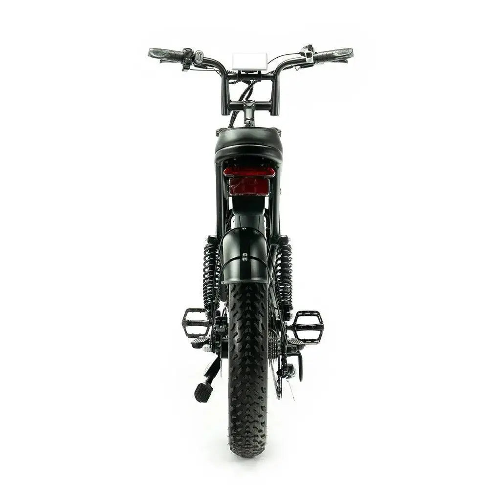 OUXI V8 Pro Max Fatbike Zwart Dubbele Accu 750W Elektrische Fiets