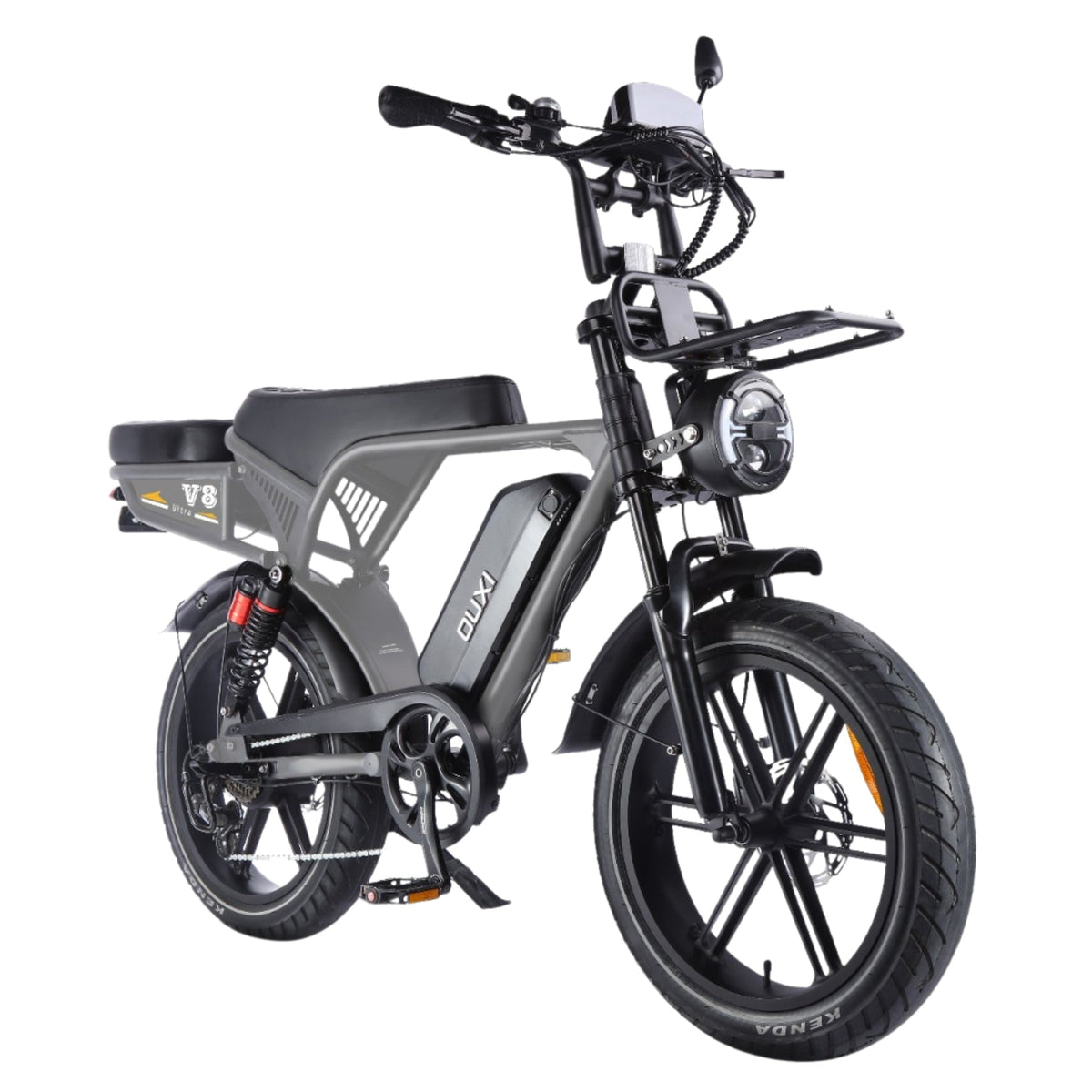 Krachtige Ouxi V8 Ultra 2025 Fatbike Grijs Special Edition 250W