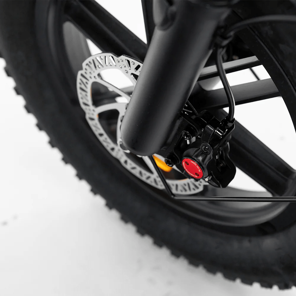 OUXI C80 Mini Fatbike - Roze - Hydraulische Remmen