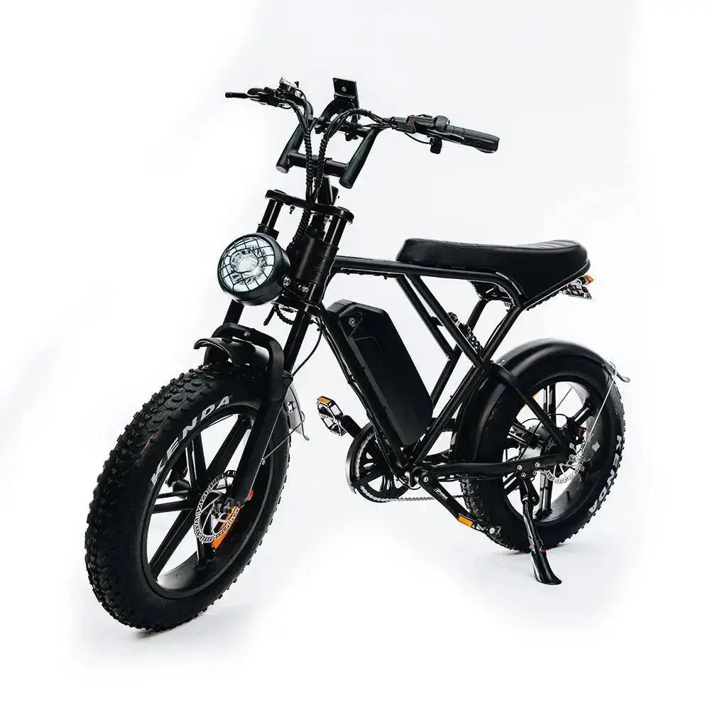 Ouxi H9 - Fatbike - Zwart