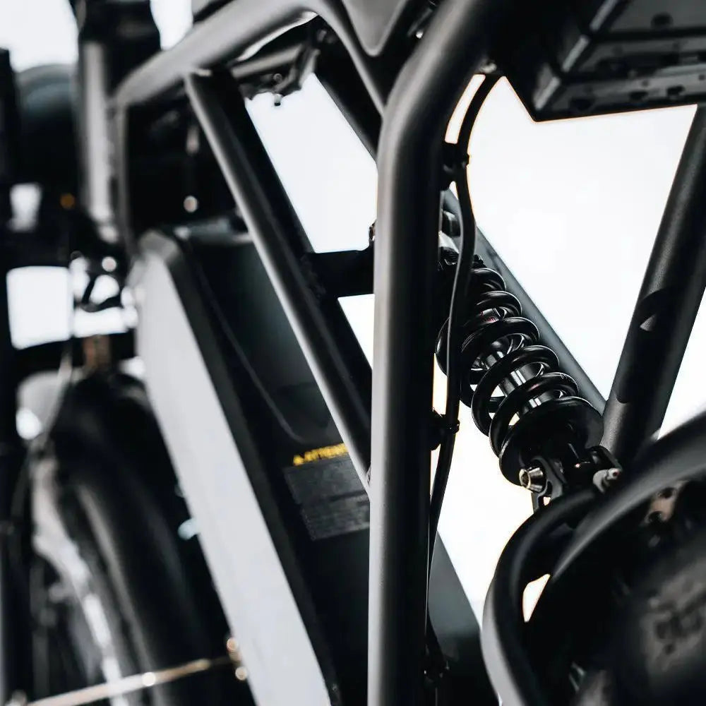 Ouxi H9 - Fatbike - Zwart