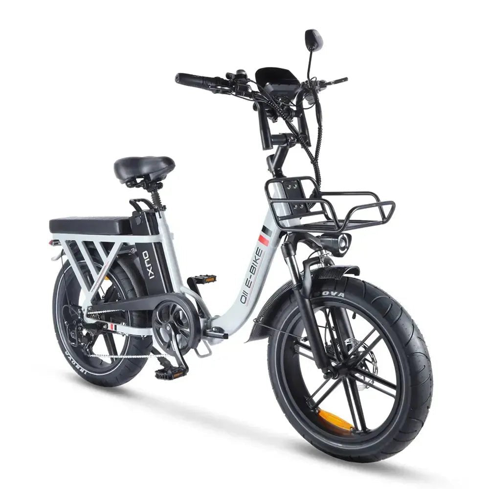 OUXI Q11 Licht Grijs Fatbike Vouwfiets