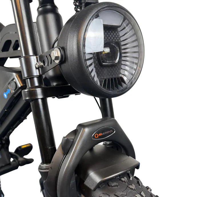 QM Wheels V29 Pro Fatbike Dubbele Accu Zwart