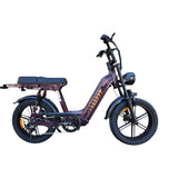 QmWheel D50 Elektrisch Fatbike 250W Paars