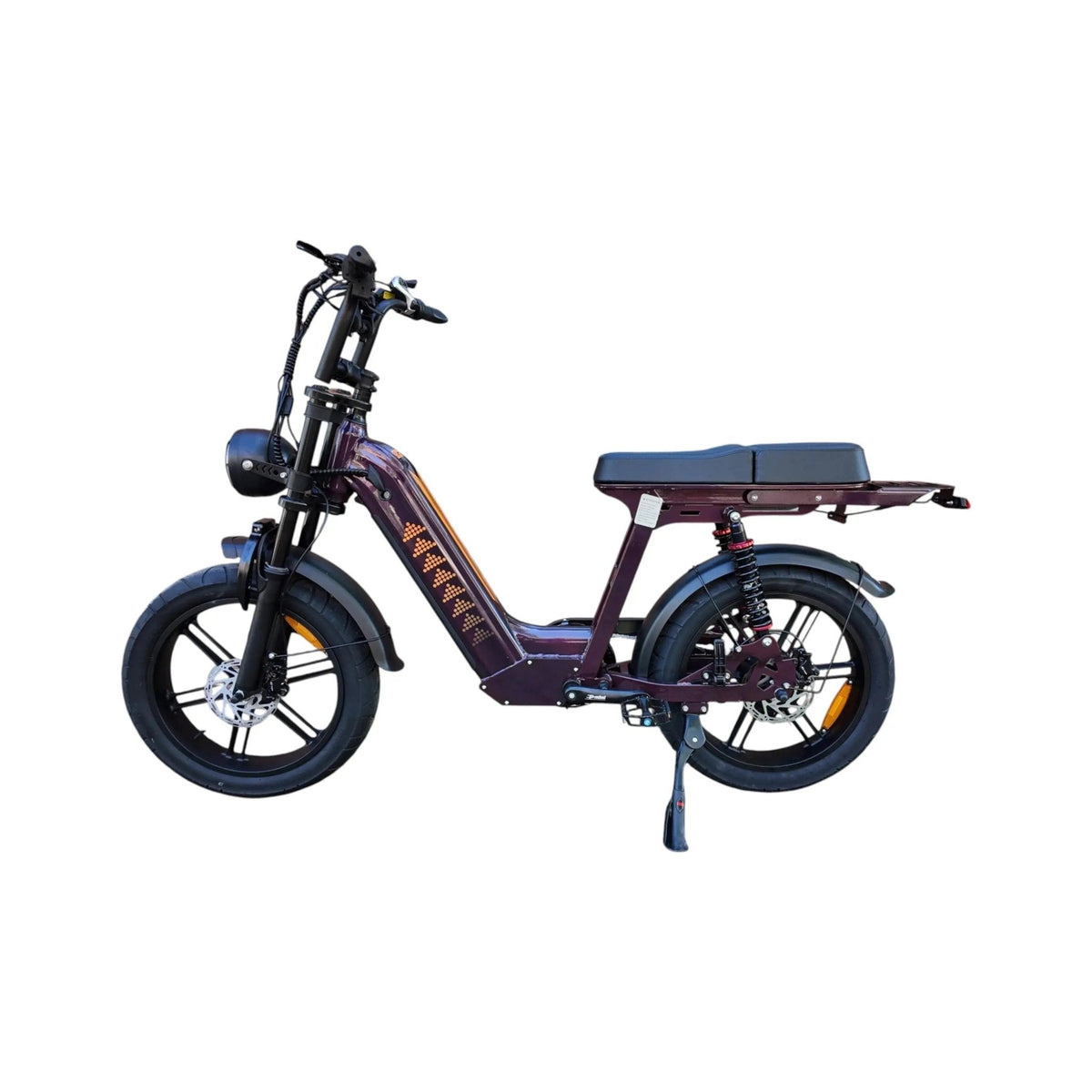 QmWheel D50 Elektrisch Fatbike 250W Paars