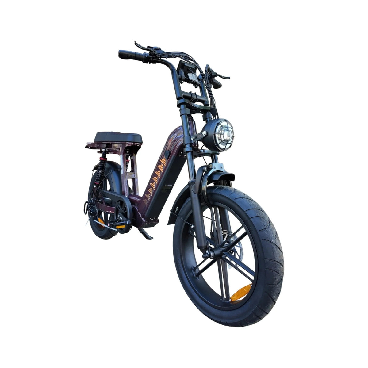 QmWheel D50 Elektrisch Fatbike 250W Paars