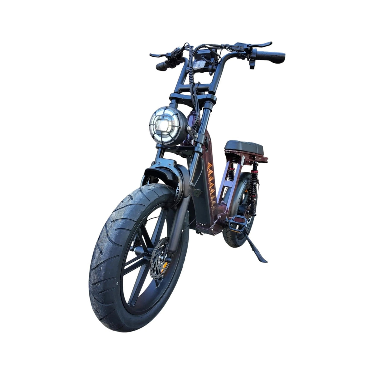 QmWheel D50 Elektrisch Fatbike 250W Paars