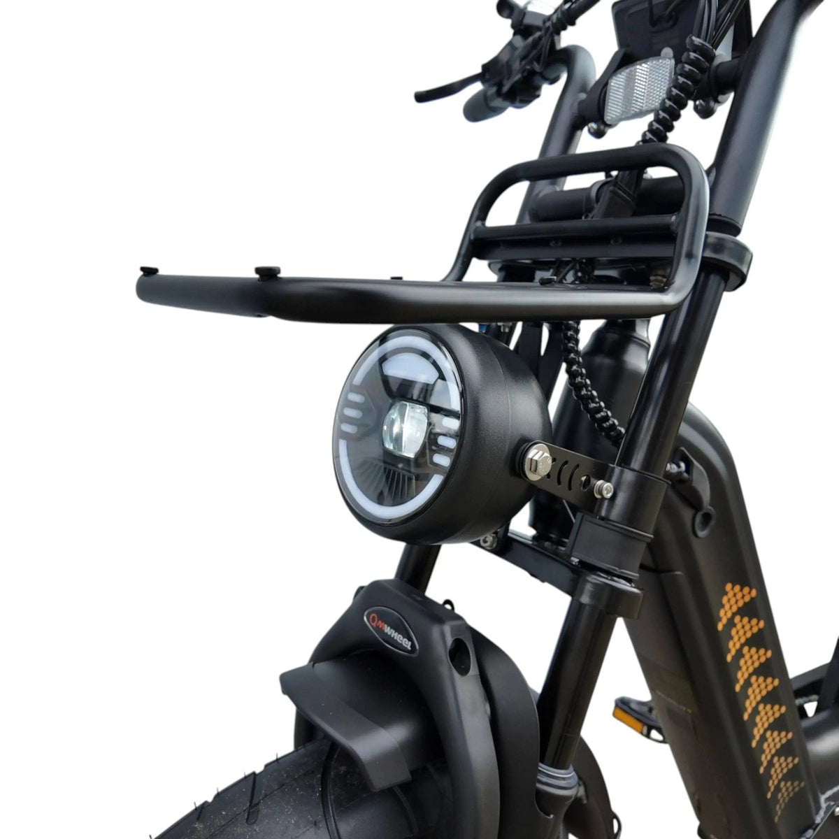 QmWheel D50 Fatbike Zwart