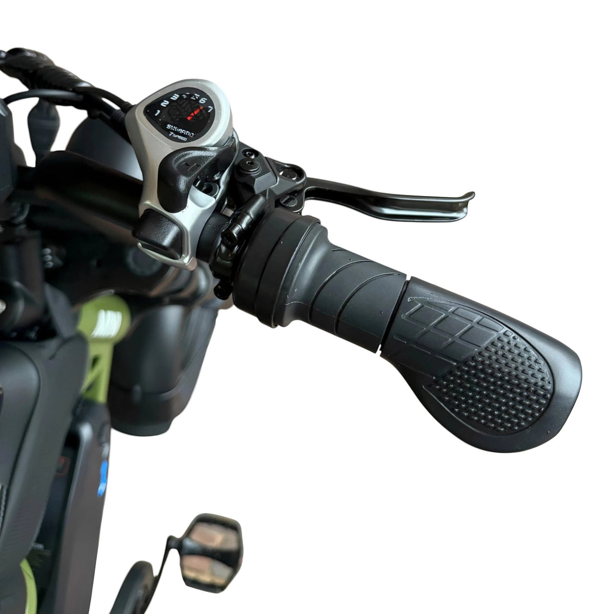 QmWheel V20 Mini Elektrische Fatbike Groen Compact Krachtig