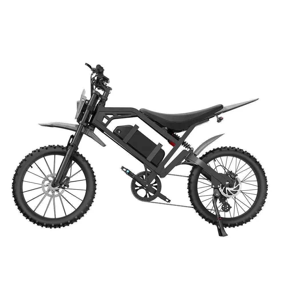 QMWHEELS V20 CROSS - ZWART