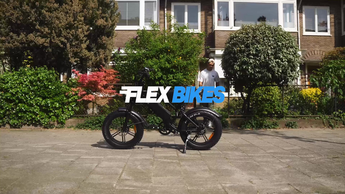 Flexbikes fatbike met logo