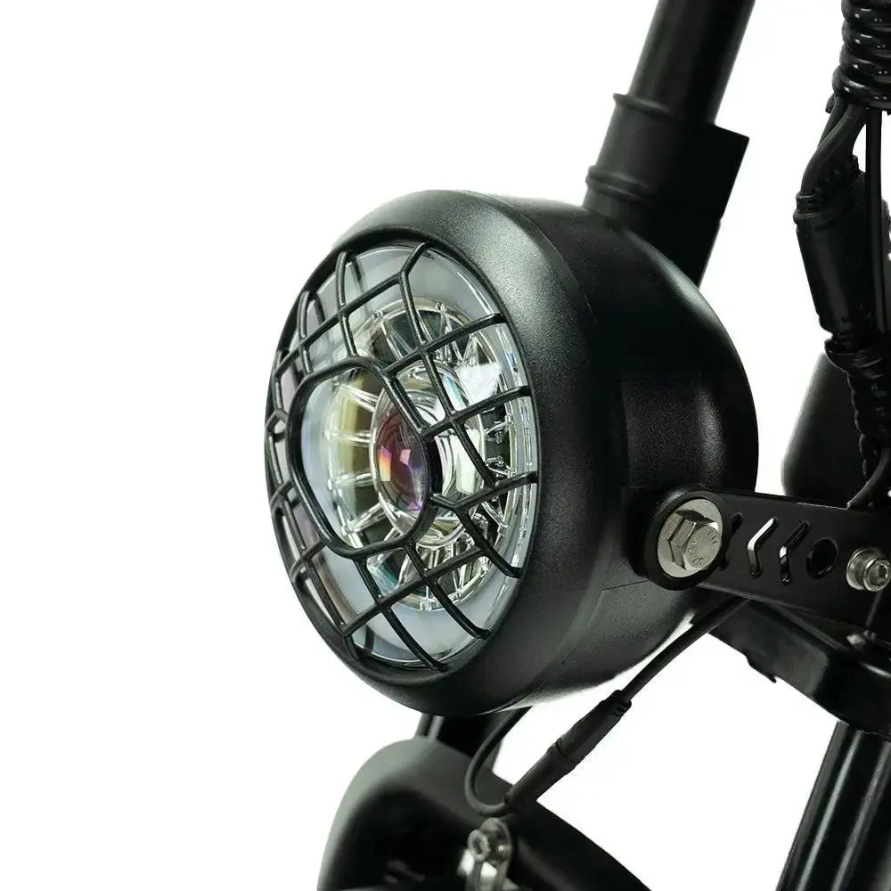OUXI V8 Pro Max Fatbike Zwart Dubbele Accu 750W Elektrische Fiets