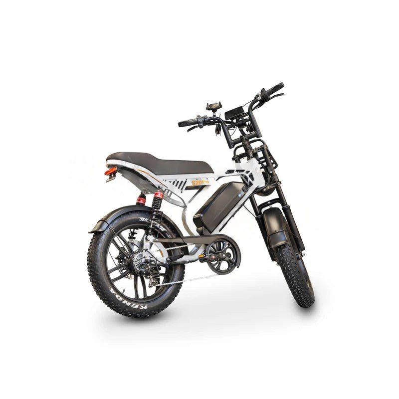QM Wheels S20 Pro Fatbike Nardo Grey 250W Hydraulische Remmen