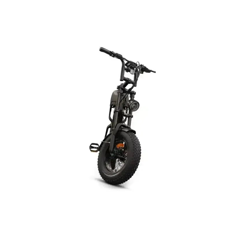QM-Wheels V20 PRO Mini Elektrische Fatbike Zwart met Dikke Banden
